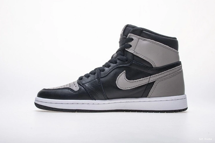 OG  1 555088-013 Retro Black Gray Air Shadow Jordan High 0313